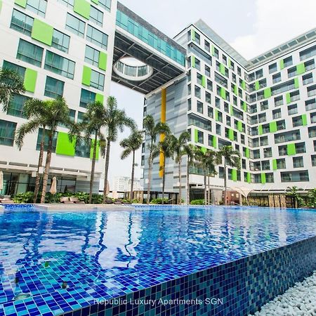 Republic Apartments Saigon Airport Ho-Chi-Minh-Stadt Exterior foto
