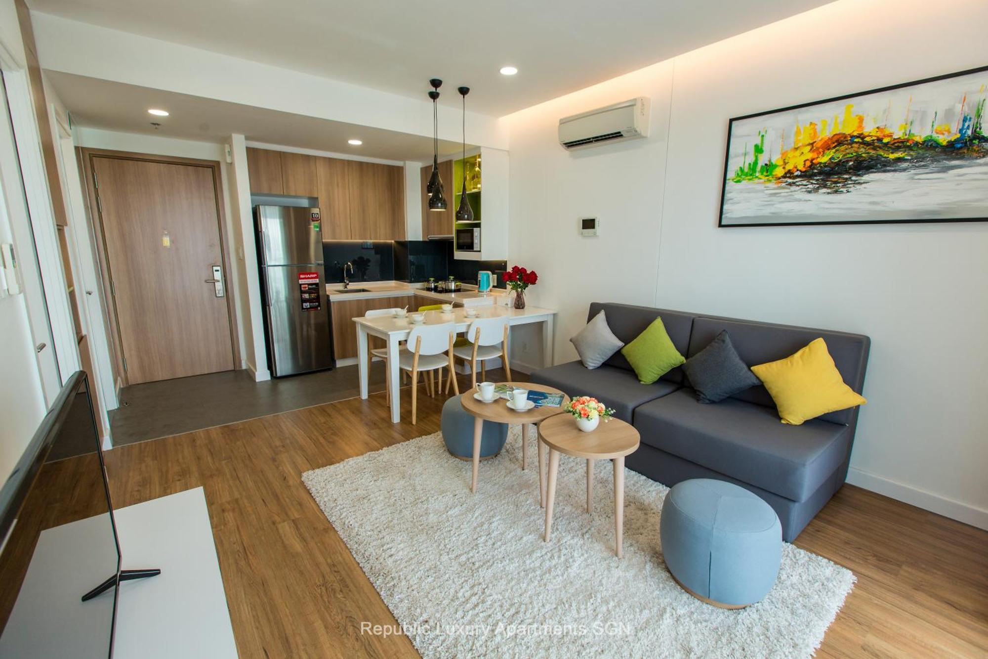 Republic Apartments Saigon Airport Ho-Chi-Minh-Stadt Exterior foto