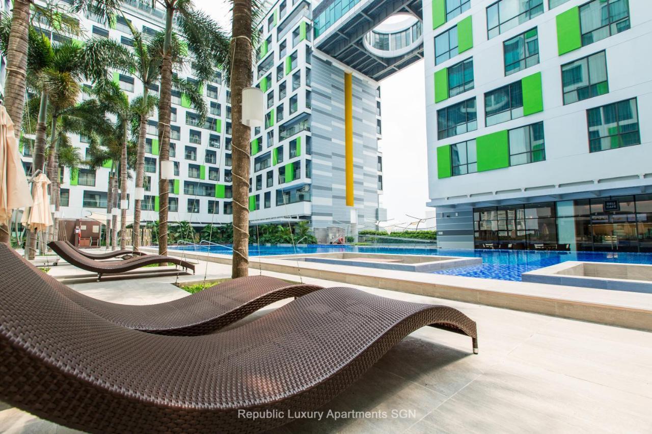 Republic Apartments Saigon Airport Ho-Chi-Minh-Stadt Exterior foto